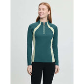 LeMieux Strato di base Philippa Mesh Maniche Lunghe Jungle