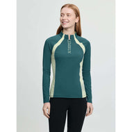 LeMieux Strato di base Philippa Mesh Maniche Lunghe Jungle