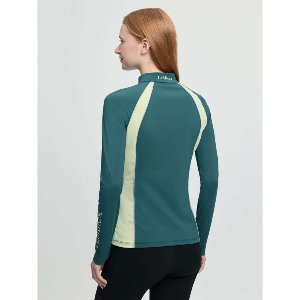 LeMieux Strato di base Philippa Mesh Maniche Lunghe Jungle