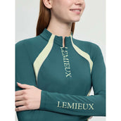 LeMieux Strato di base Philippa Mesh Maniche Lunghe Jungle