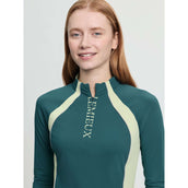 LeMieux Strato di base Philippa Mesh Maniche Lunghe Jungle