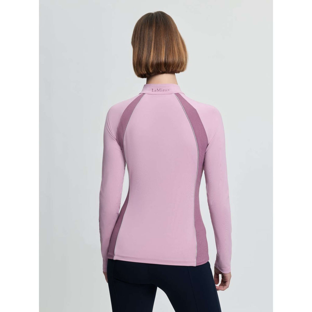 LeMieux Strato di base Philippa Mesh Maniche Lunghe Fondant