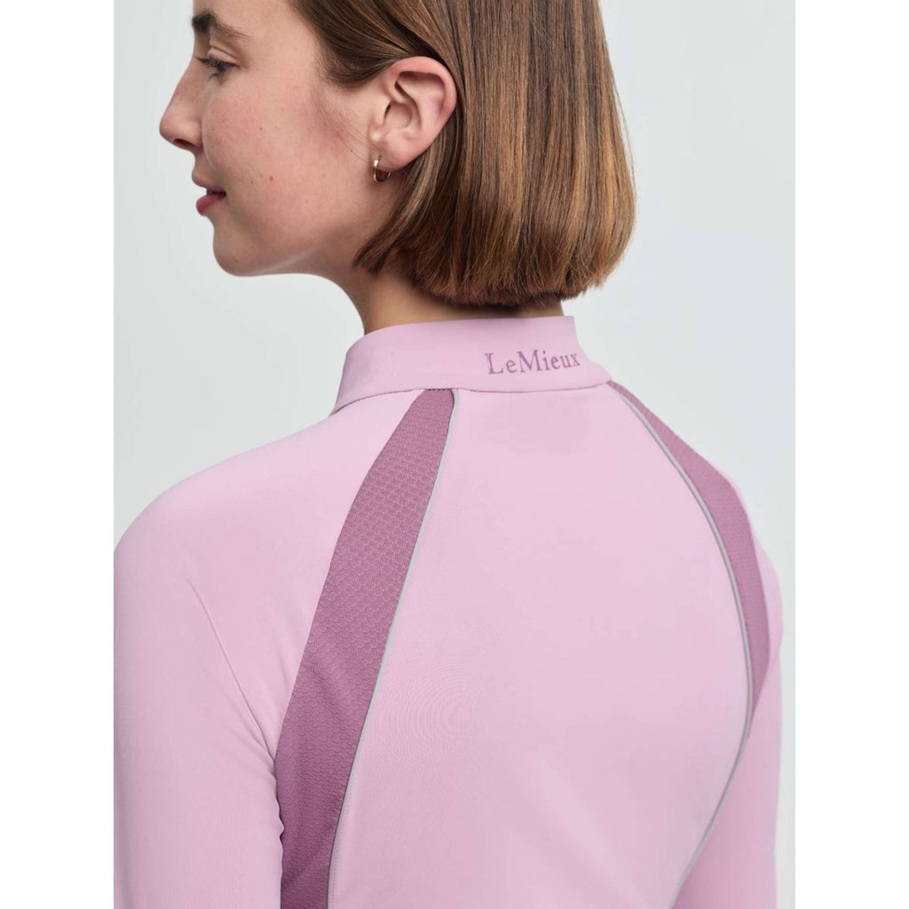 LeMieux Strato di base Philippa Mesh Maniche Lunghe Fondant