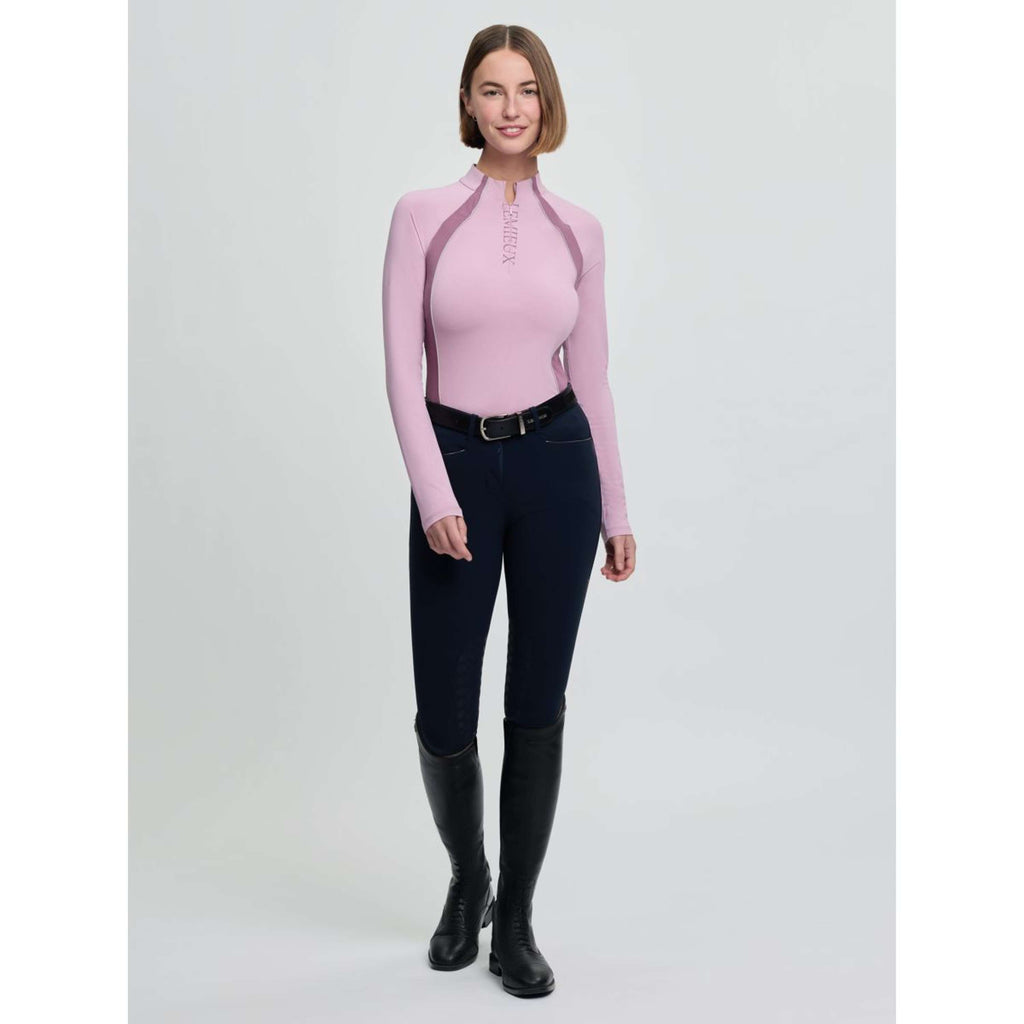 LeMieux Strato di base Philippa Mesh Maniche Lunghe Fondant