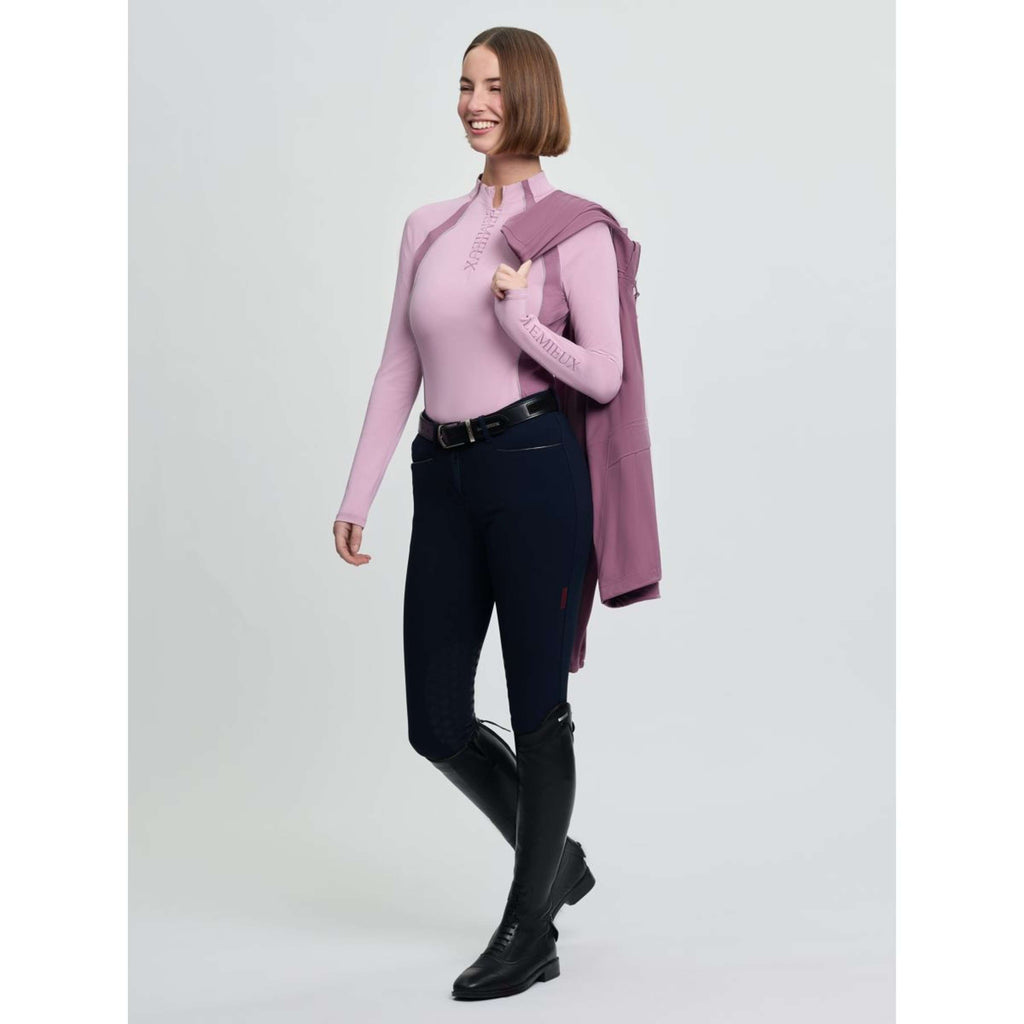 LeMieux Strato di base Philippa Mesh Maniche Lunghe Fondant