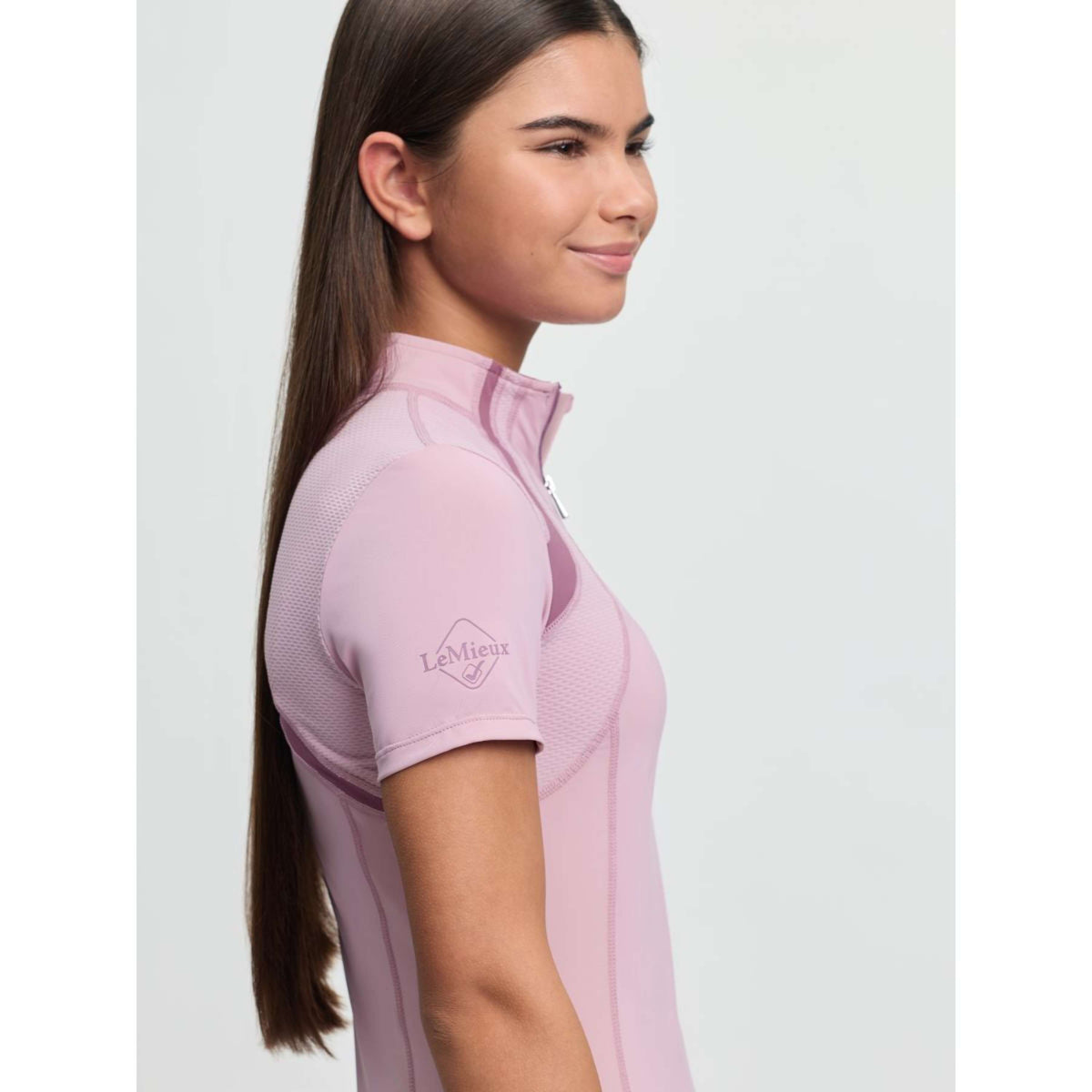 LeMieux Strato di base Young Rider Mia Mesh Fondant
