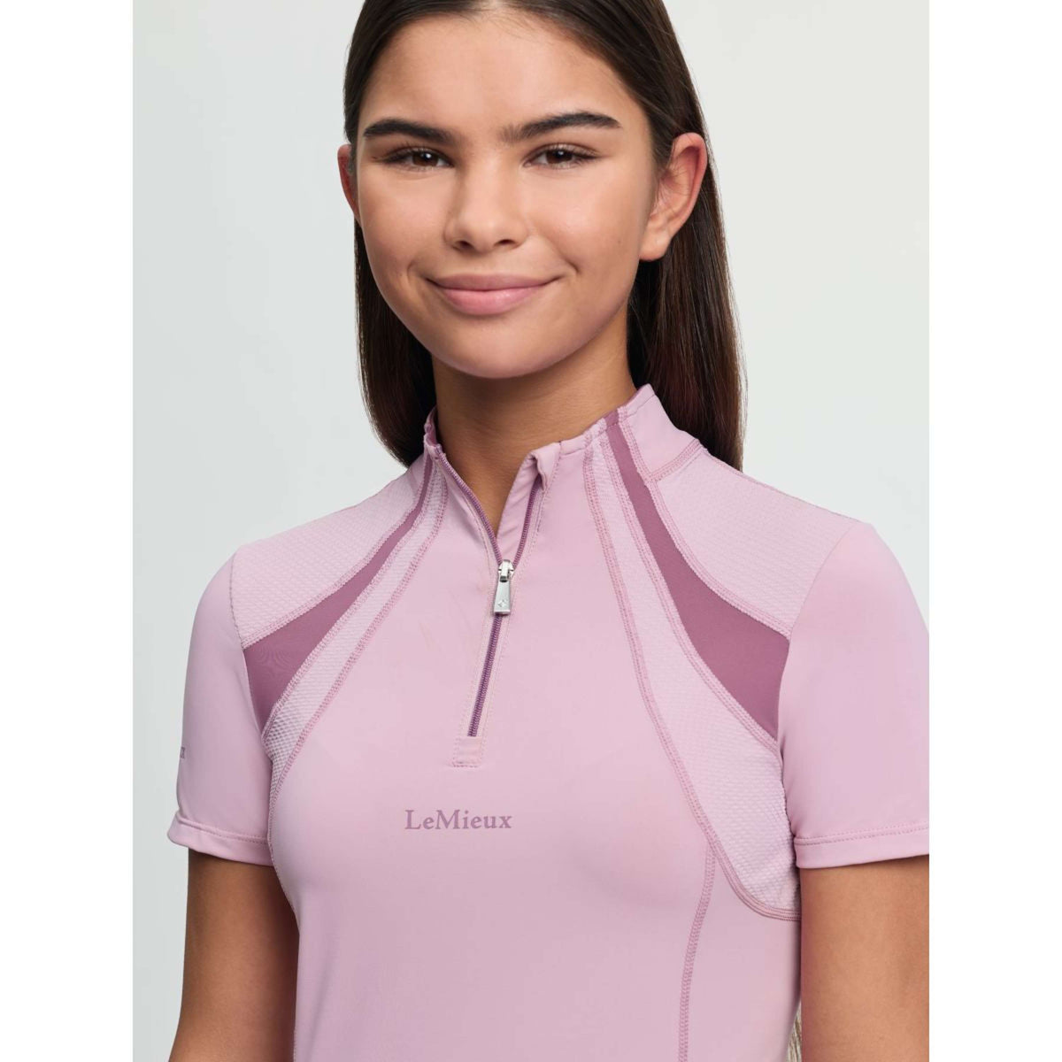 LeMieux Strato di base Young Rider Mia Mesh Fondant