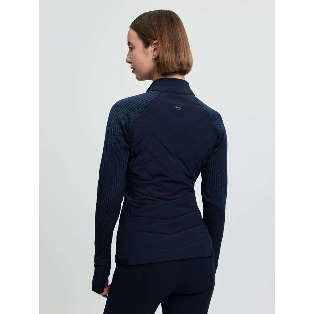 LeMieux Felpa con cappuccio e zip Maddie Navy