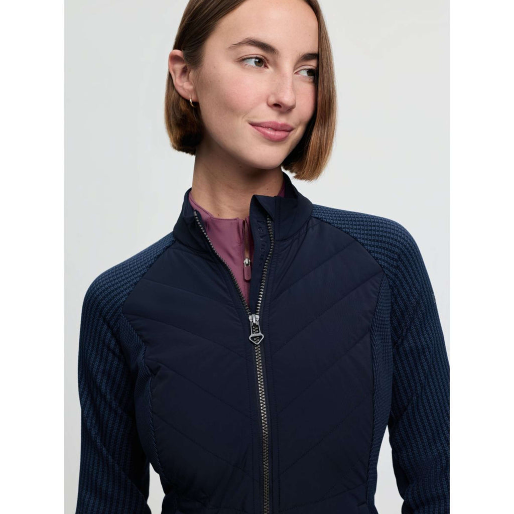 LeMieux Felpa con cappuccio e zip Maddie Navy
