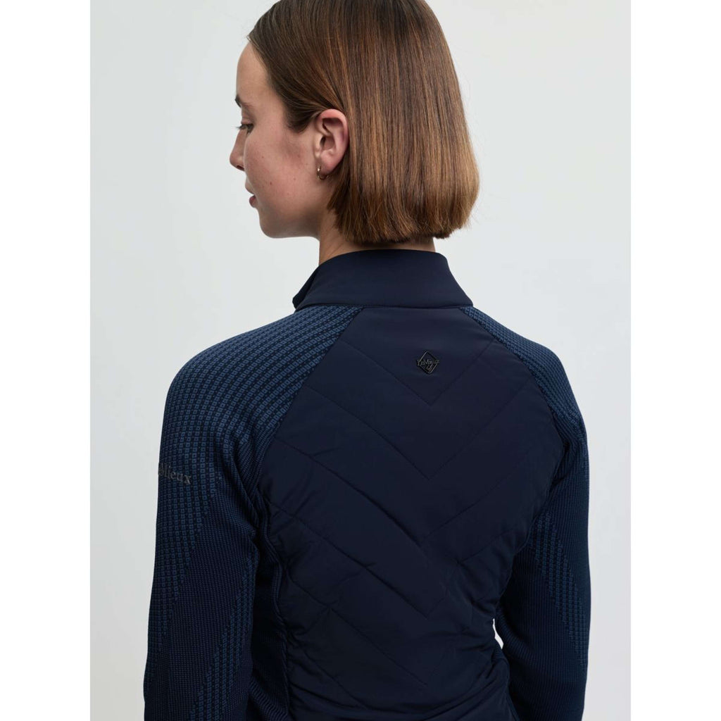 LeMieux Felpa con cappuccio e zip Maddie Navy