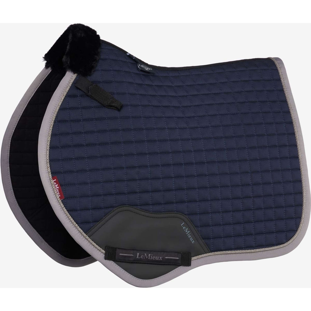 LeMieux Sottosella Junior Pro saltando Navy