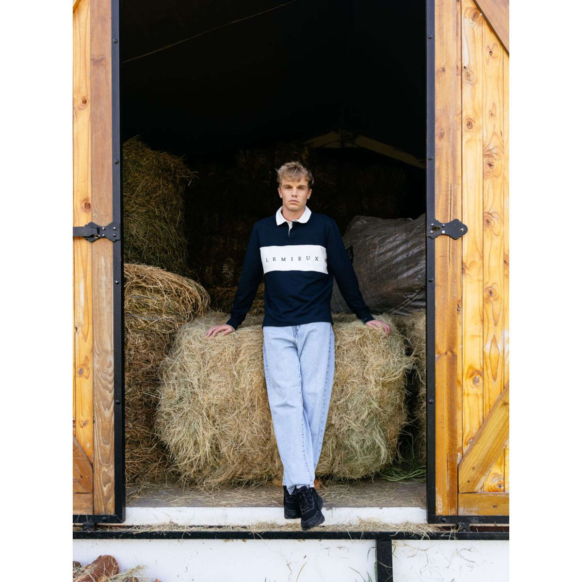 LeMieux Rugbyshirt Uomini Navy