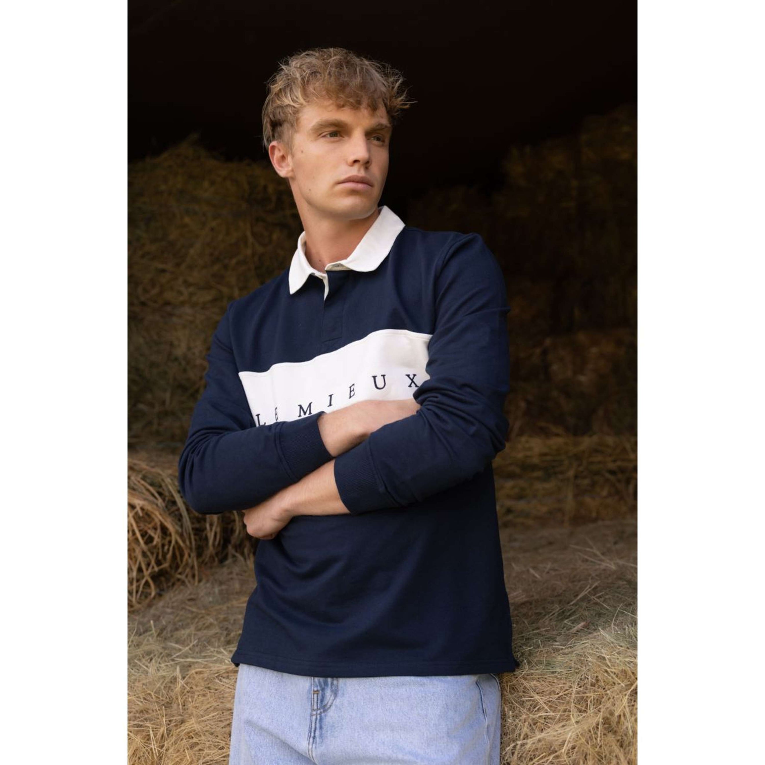 LeMieux Rugbyshirt Uomini Navy LeMieux Rugbyshirt Uomini Navy