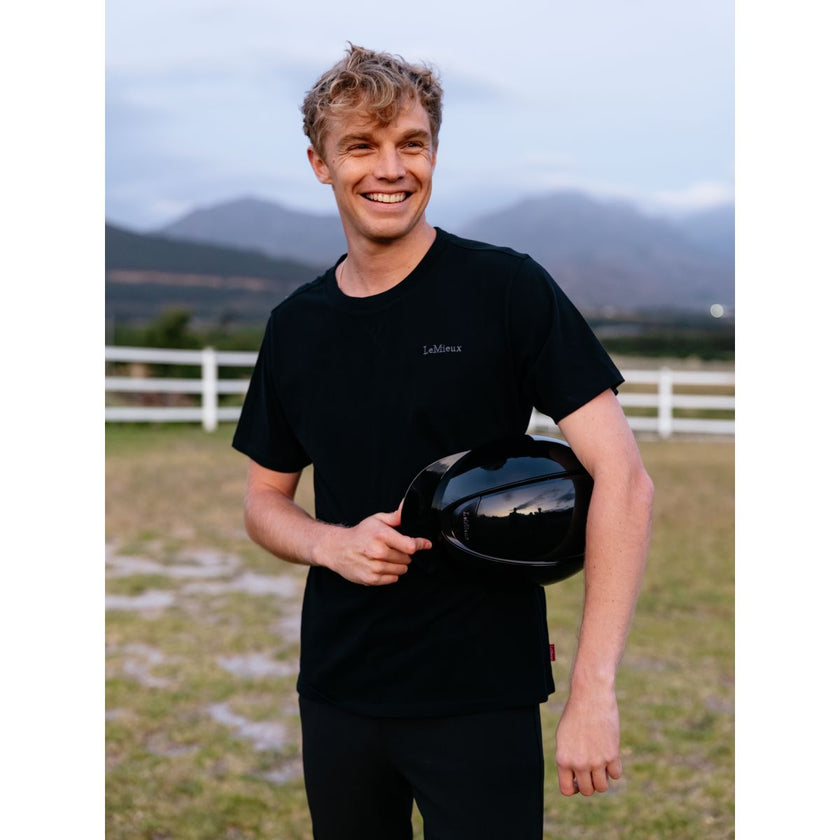 LeMieux Maglietta SS26 Uomini Nero