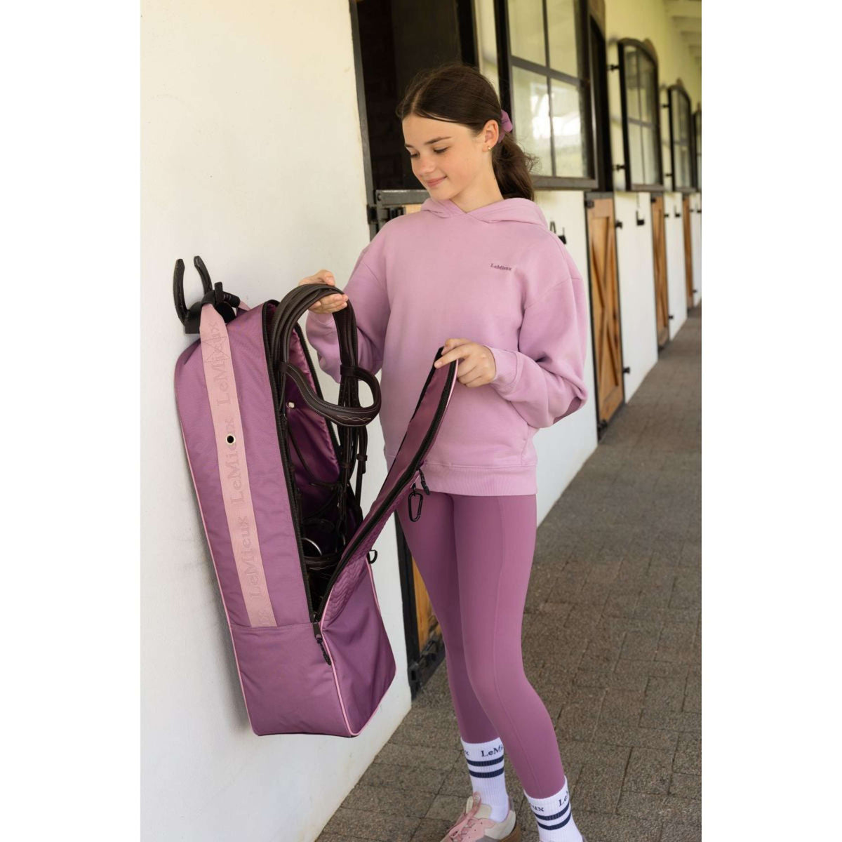 LeMieux Borsa per testiera Anatomical Mallow