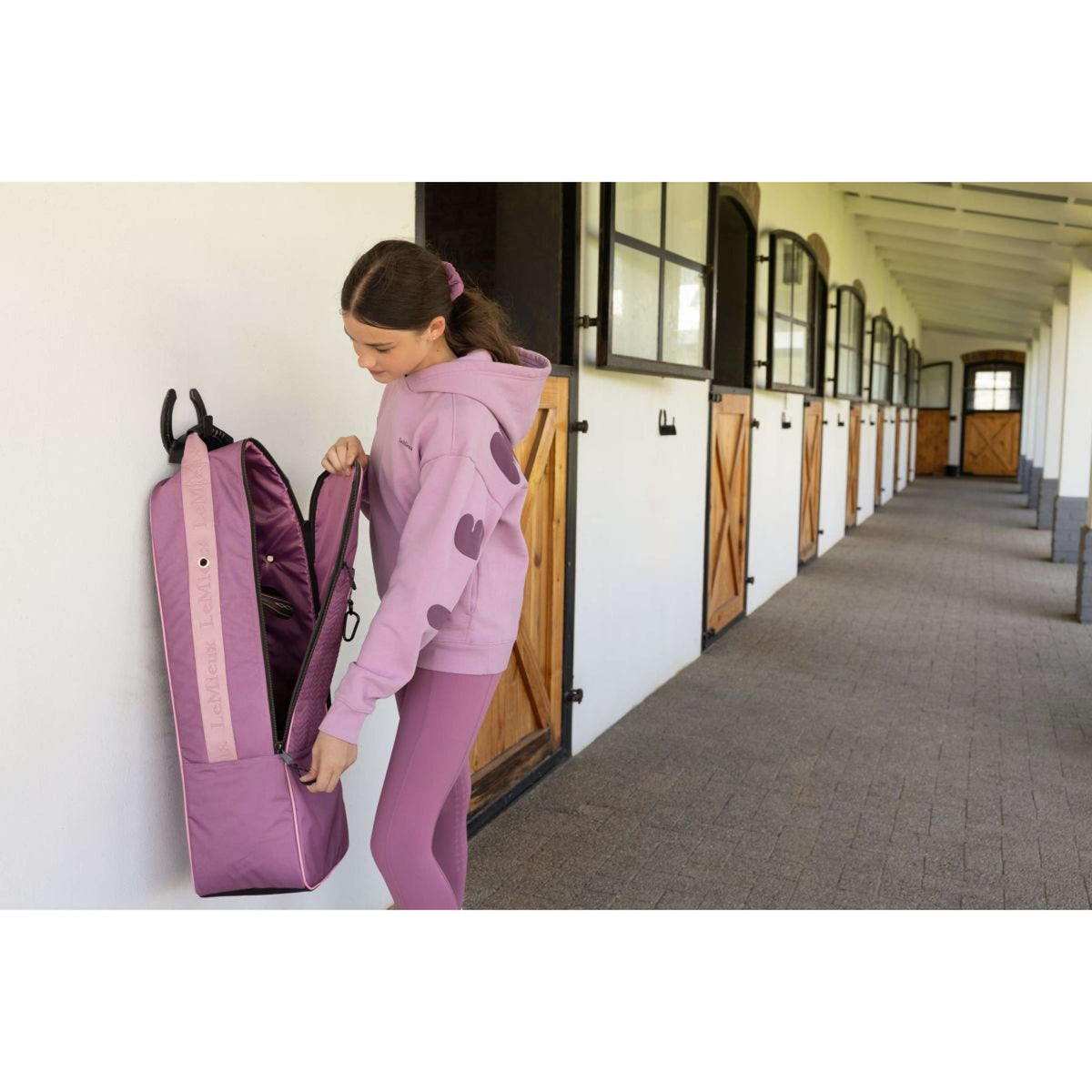 LeMieux Borsa per testiera Anatomical Mallow