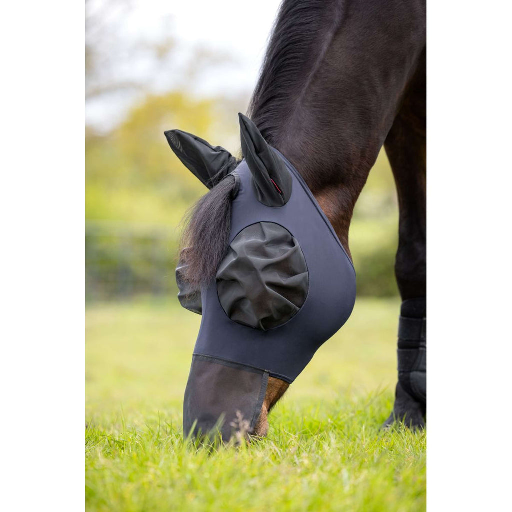 LeMieux Maschera per Mosche Bug Relief Navy