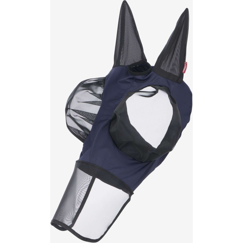LeMieux Maschera per Mosche Bug Relief Con Rete per Naso Navy