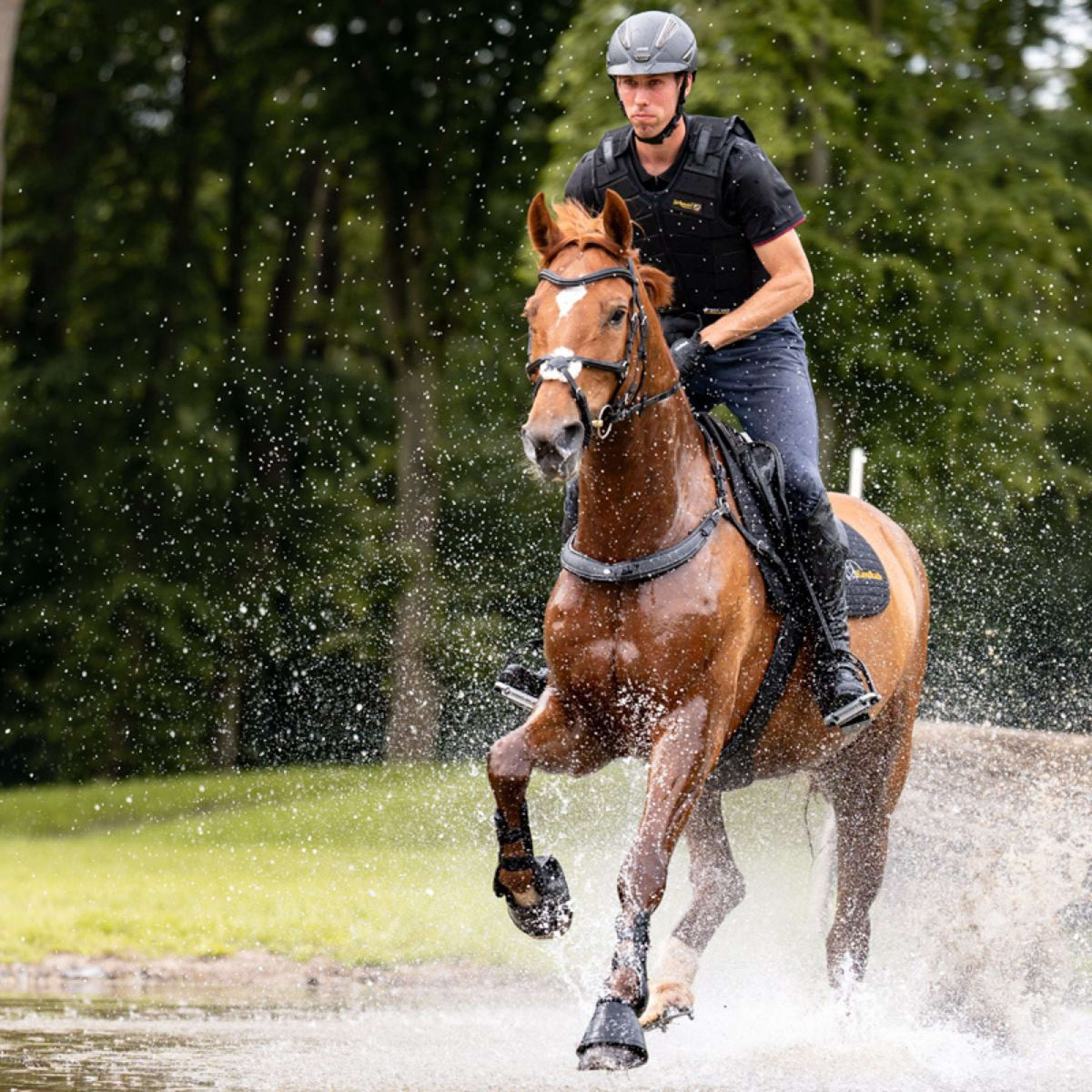Kavalkade Pettorale Jerome 2-Punti Nero