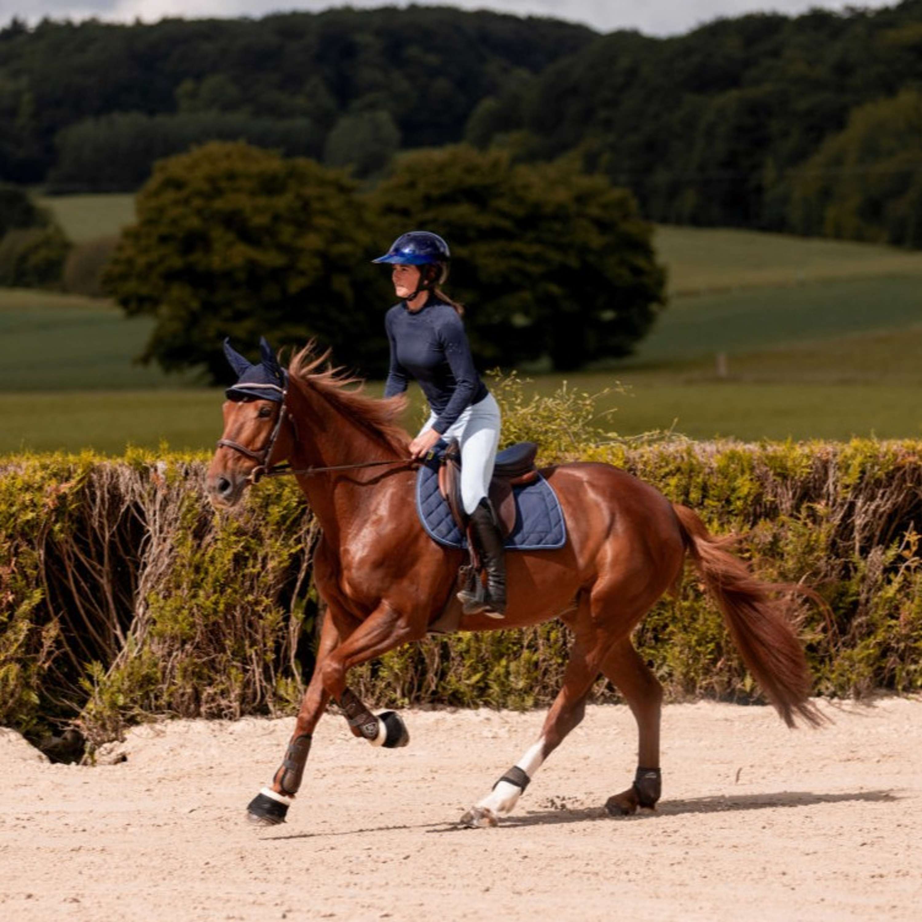 K by EQUITHÈME Strato di base Agility Seamless Navy