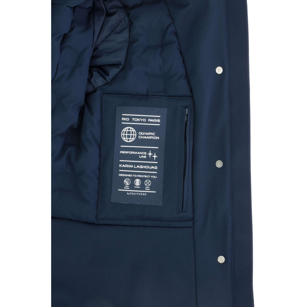 K by EQUITHÈME Giacca Power Navy