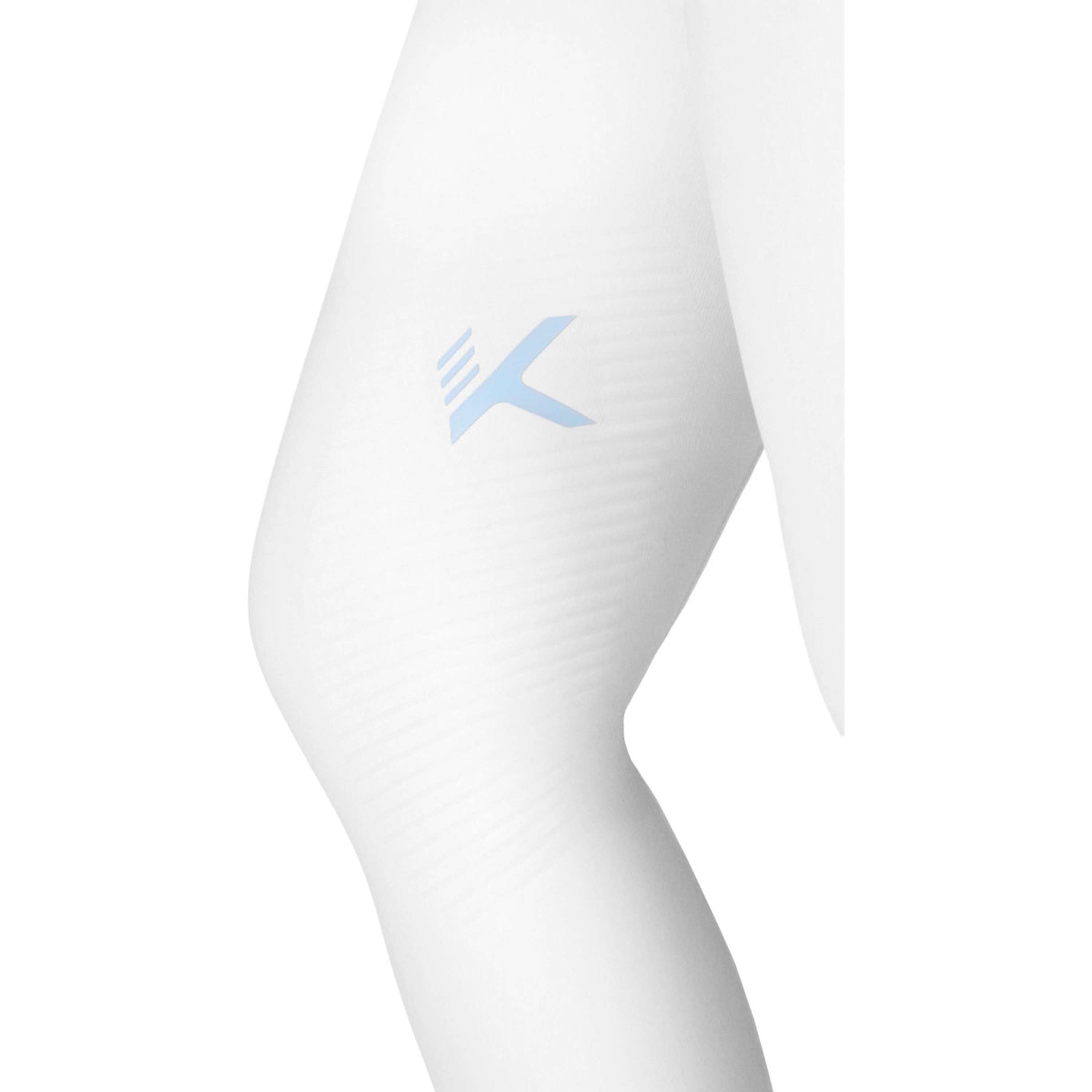 K by EQUITHÈME Pantaloni da Equitazione Explore Full Grip Bianco