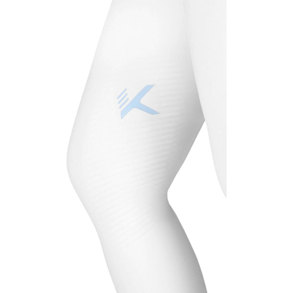 K by EQUITHÈME Pantaloni da Equitazione Explore Full Grip Bianco