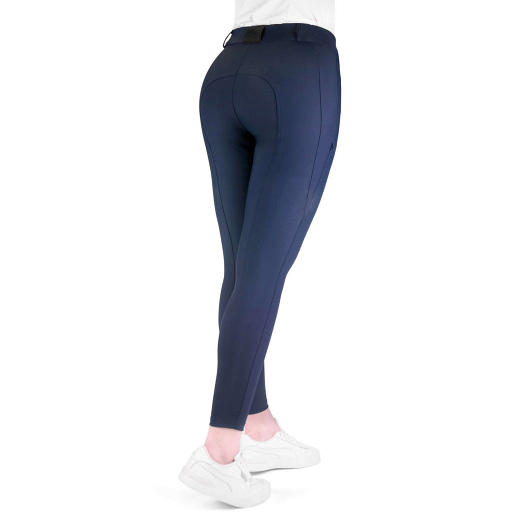 K by EQUITHÈME Pantaloni da Equitazione Explore Full Grip Navy