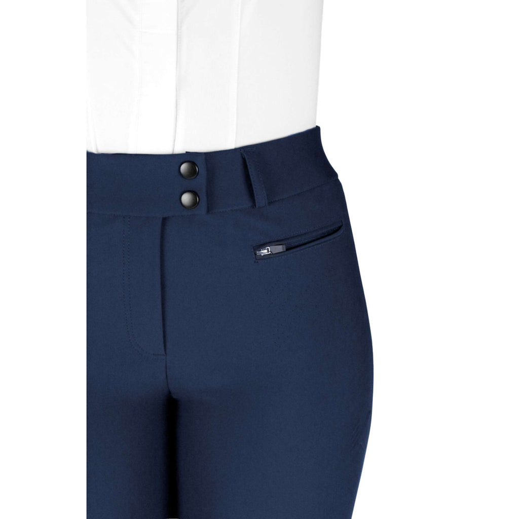 K by EQUITHÈME Pantaloni da Equitazione Explore Full Grip Navy