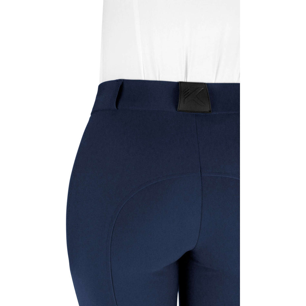 K by EQUITHÈME Pantaloni da Equitazione Explore Full Grip Navy