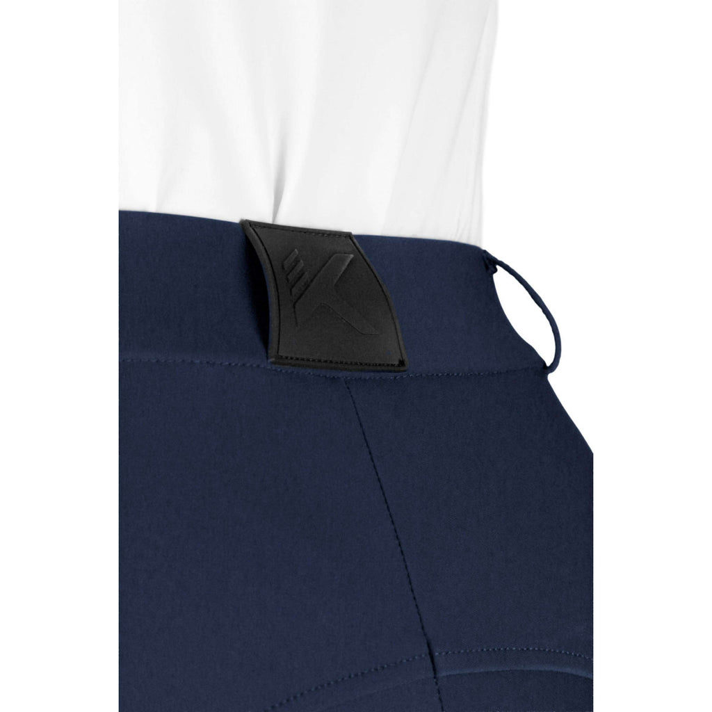 K by EQUITHÈME Pantaloni da Equitazione Explore Full Grip Navy