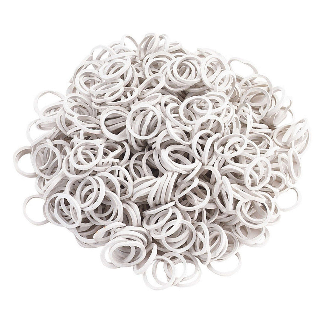 Kerbl Elastici per intrecciare Bianco