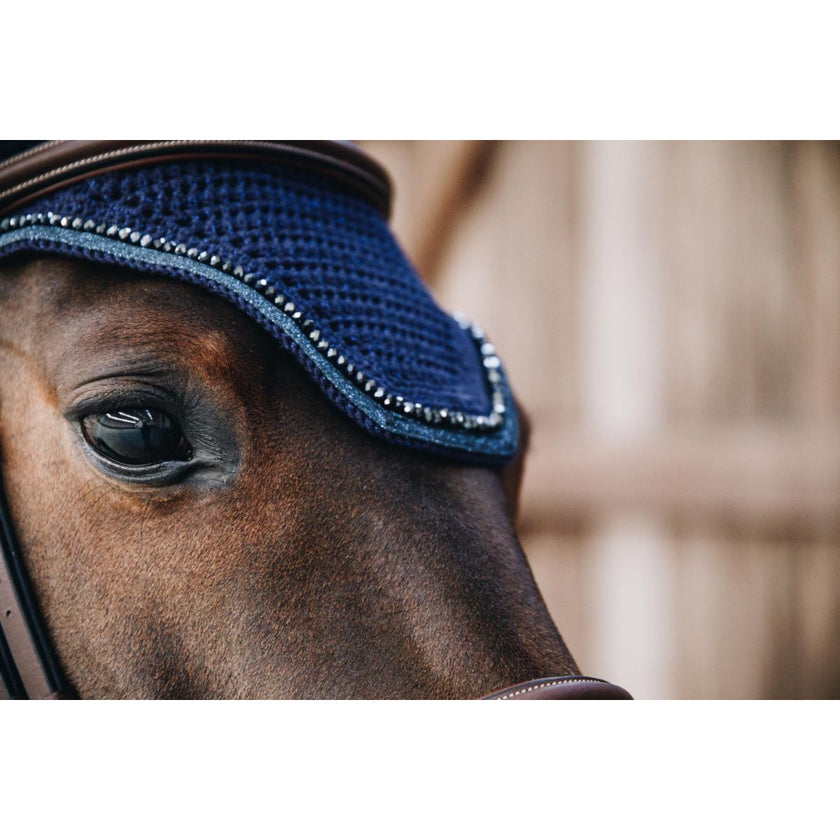 Kentucky Horsewear Cuffietta Wellington Glitter Navy
