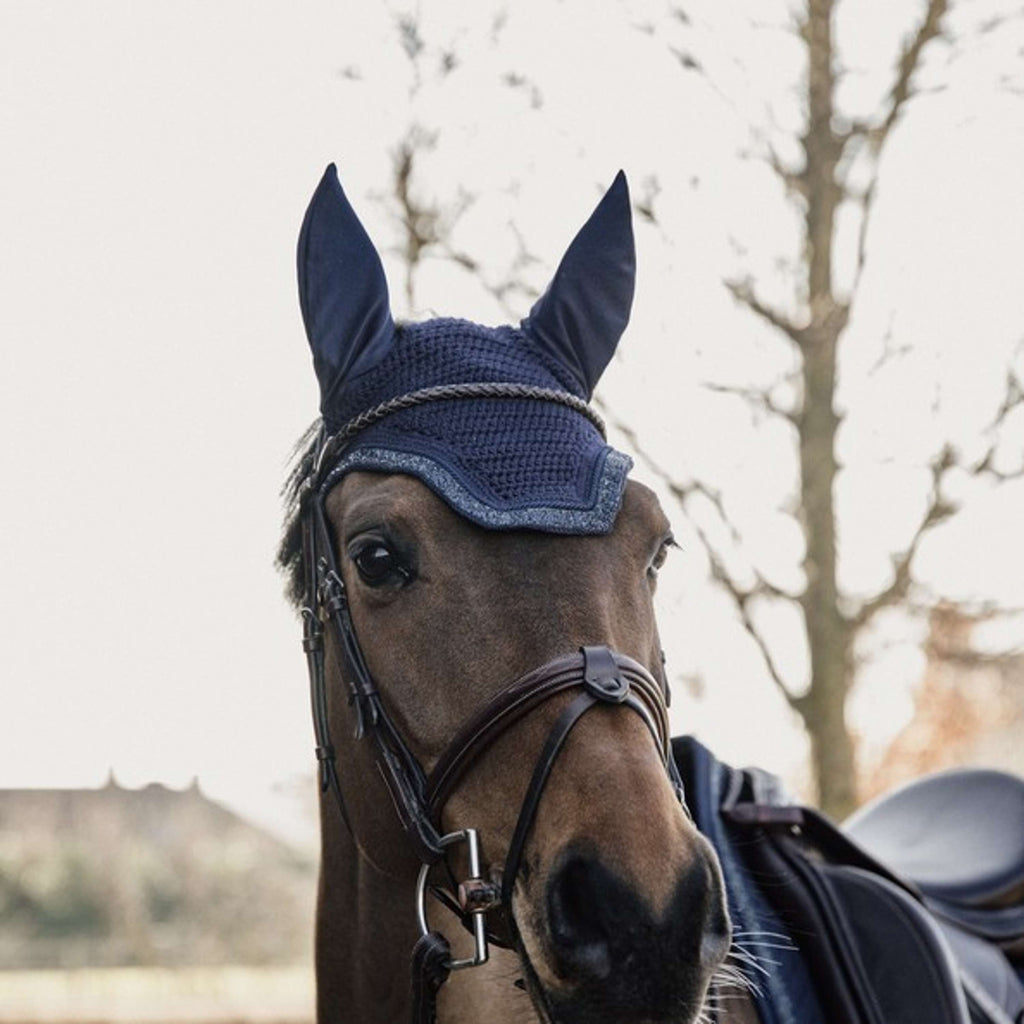 Kentucky Horsewear Cuffietta Wellington Blu scuro
