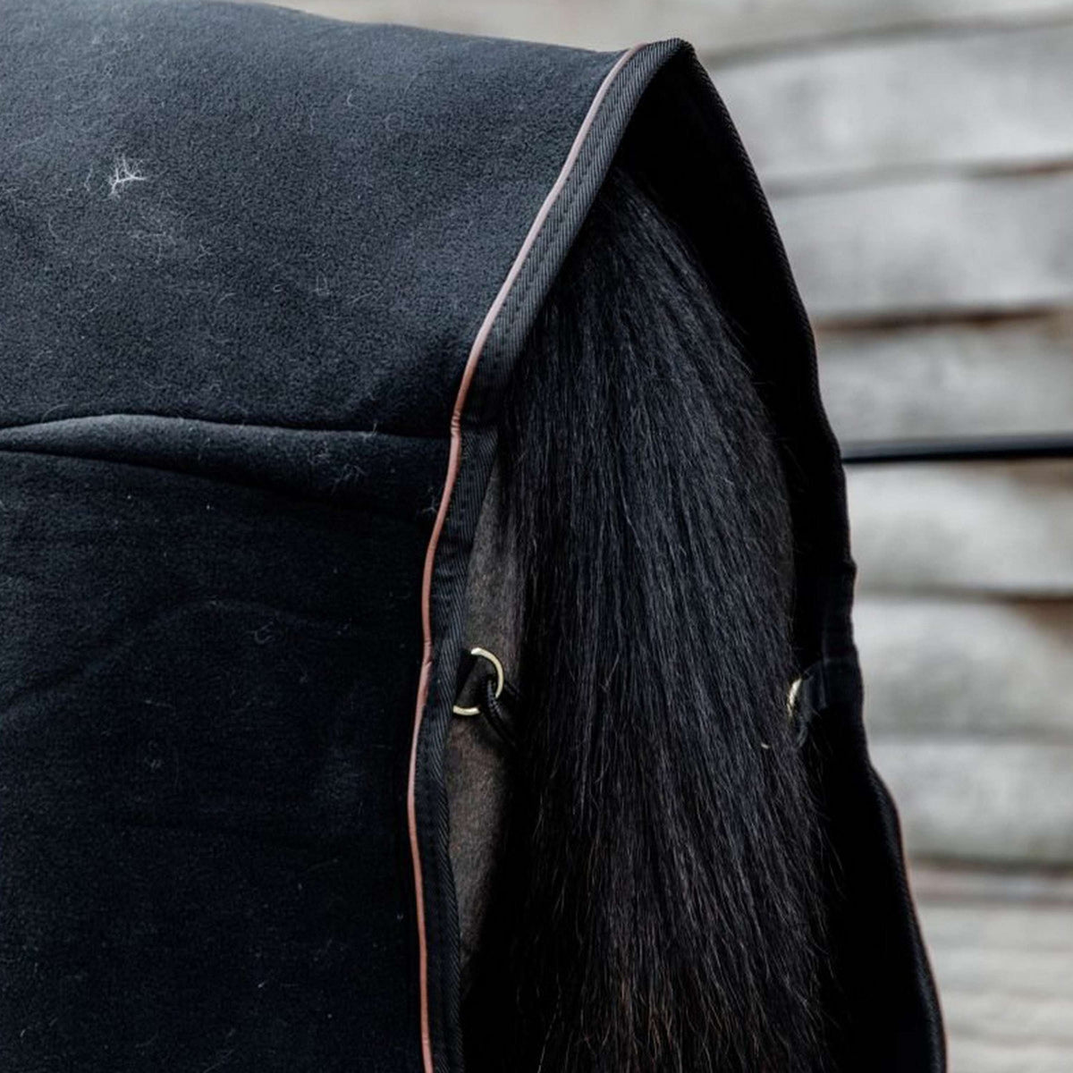 Kentucky Horsewear Coperta antisudore Show Fleece Heavy Nero