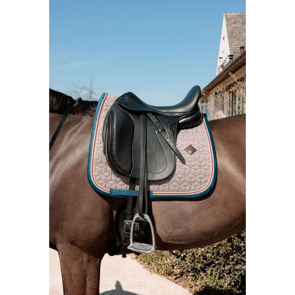 Kentucky Horsewear Sottosella Pied-de-Poule Dressage Bordeaux/Navy