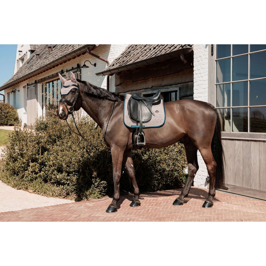 Kentucky Horsewear Sottosella Pied-de-Poule Dressage Bordeaux/Navy
