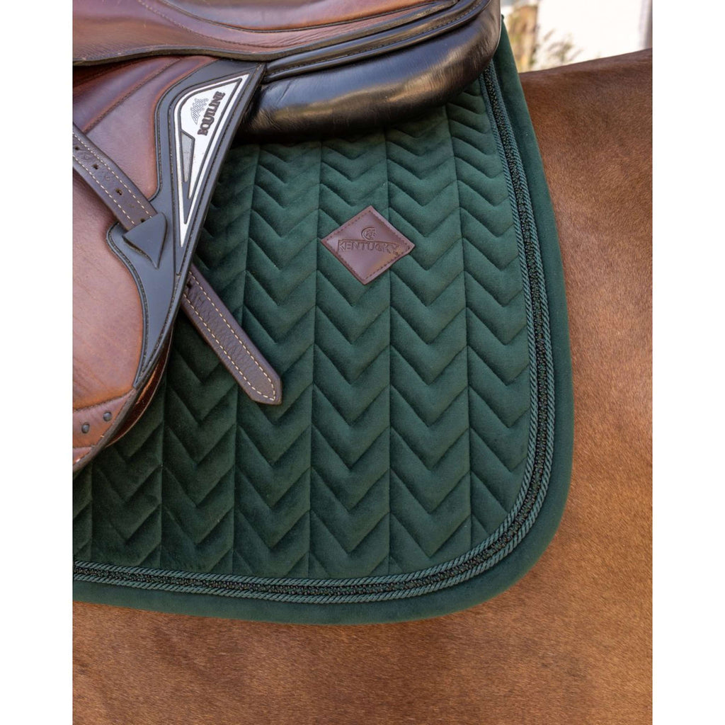 Kentucky Sottosella Velvet Mini Pearls saltando Pine Green