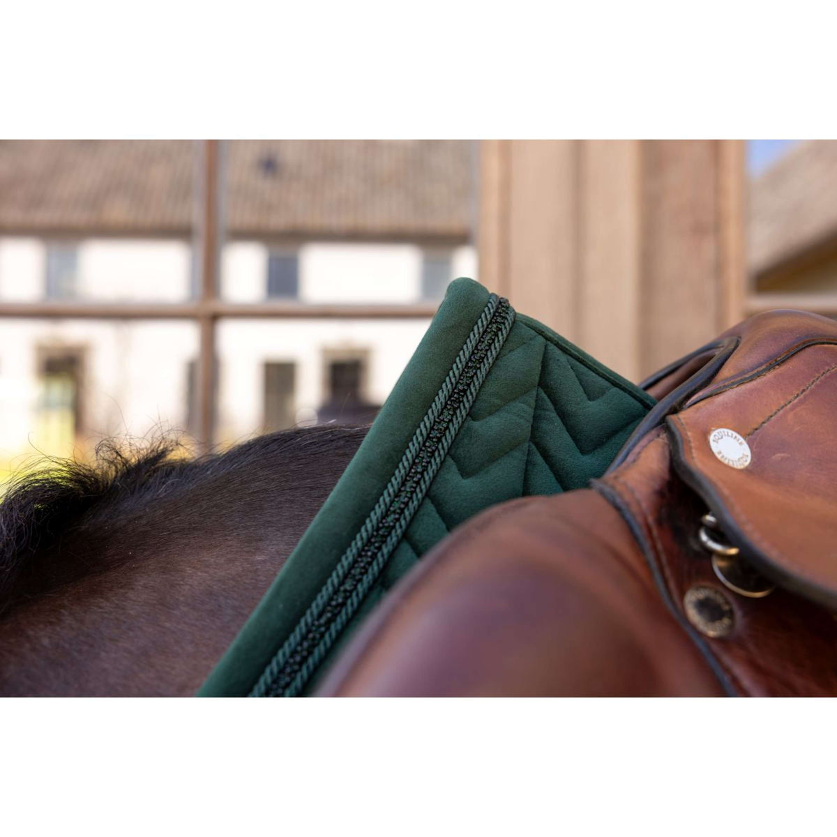 Kentucky Sottosella Velvet Mini Pearls saltando Pine Green