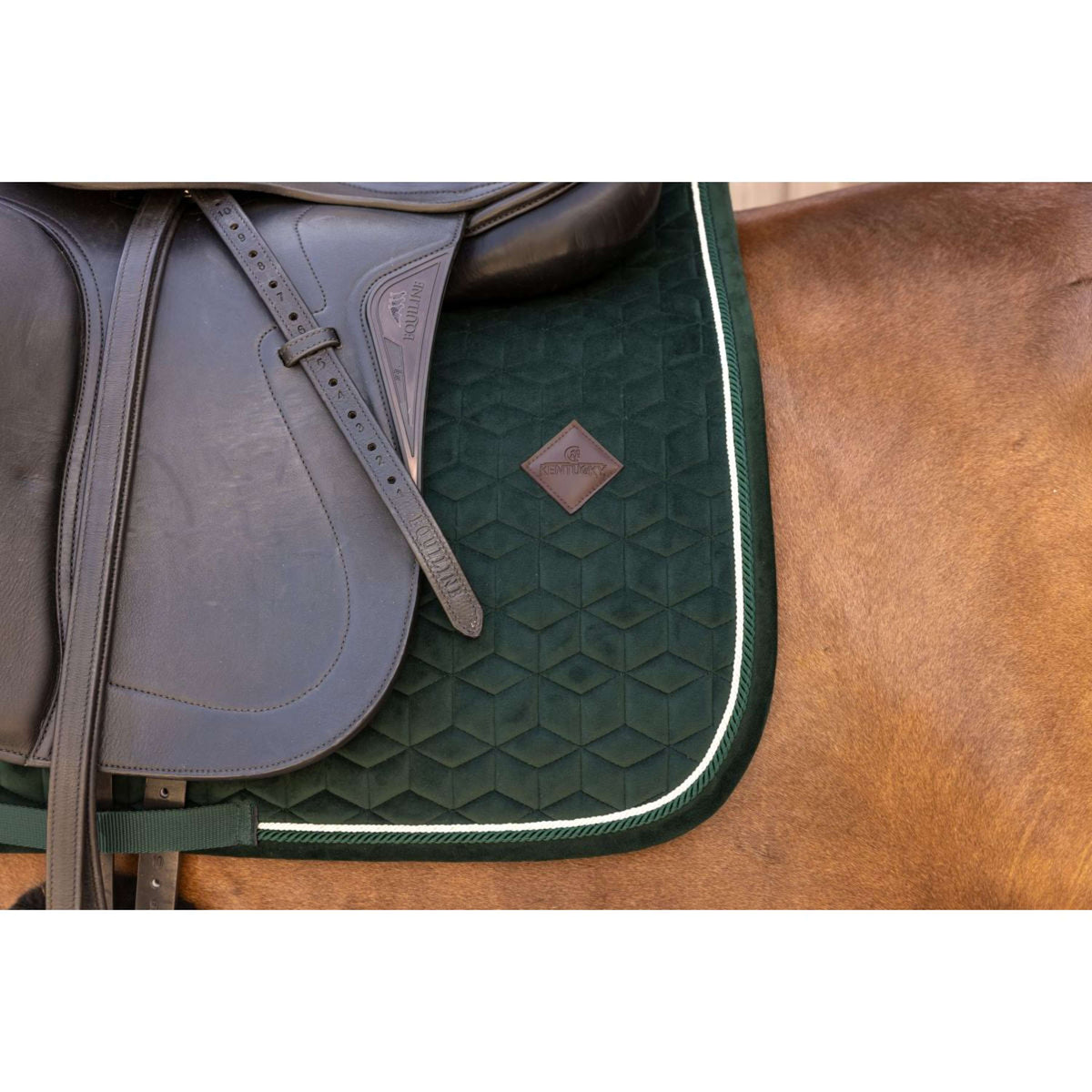 Kentucky Sottosella Velvet Dressage Pine Green