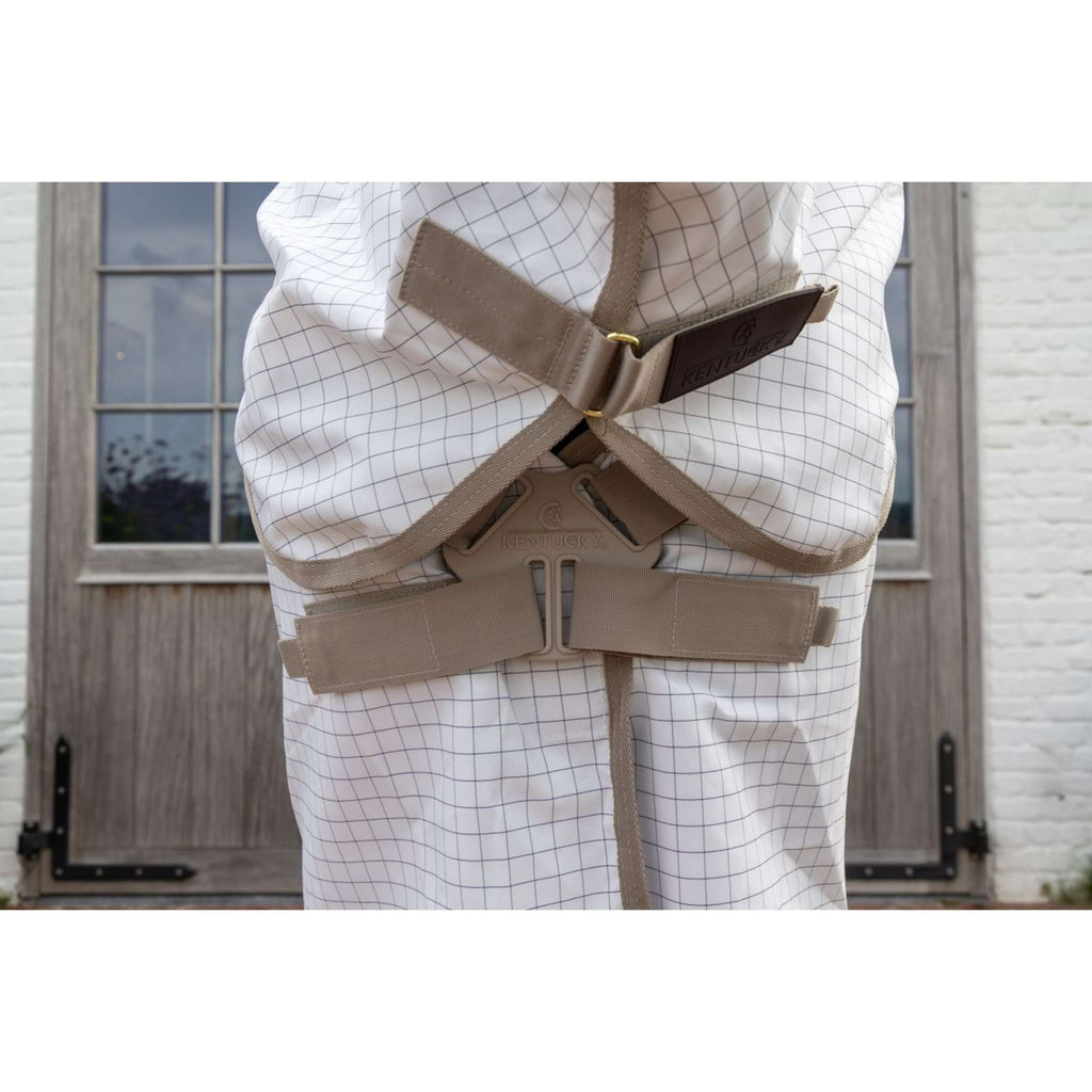 Kentucky Coperta Estiva Sweet Itch Comfort Bianco/Beige