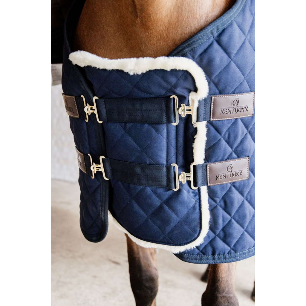 Kentucky Horsewear Estensore toracico Wol 2 chiusure di accoppiamento Navy