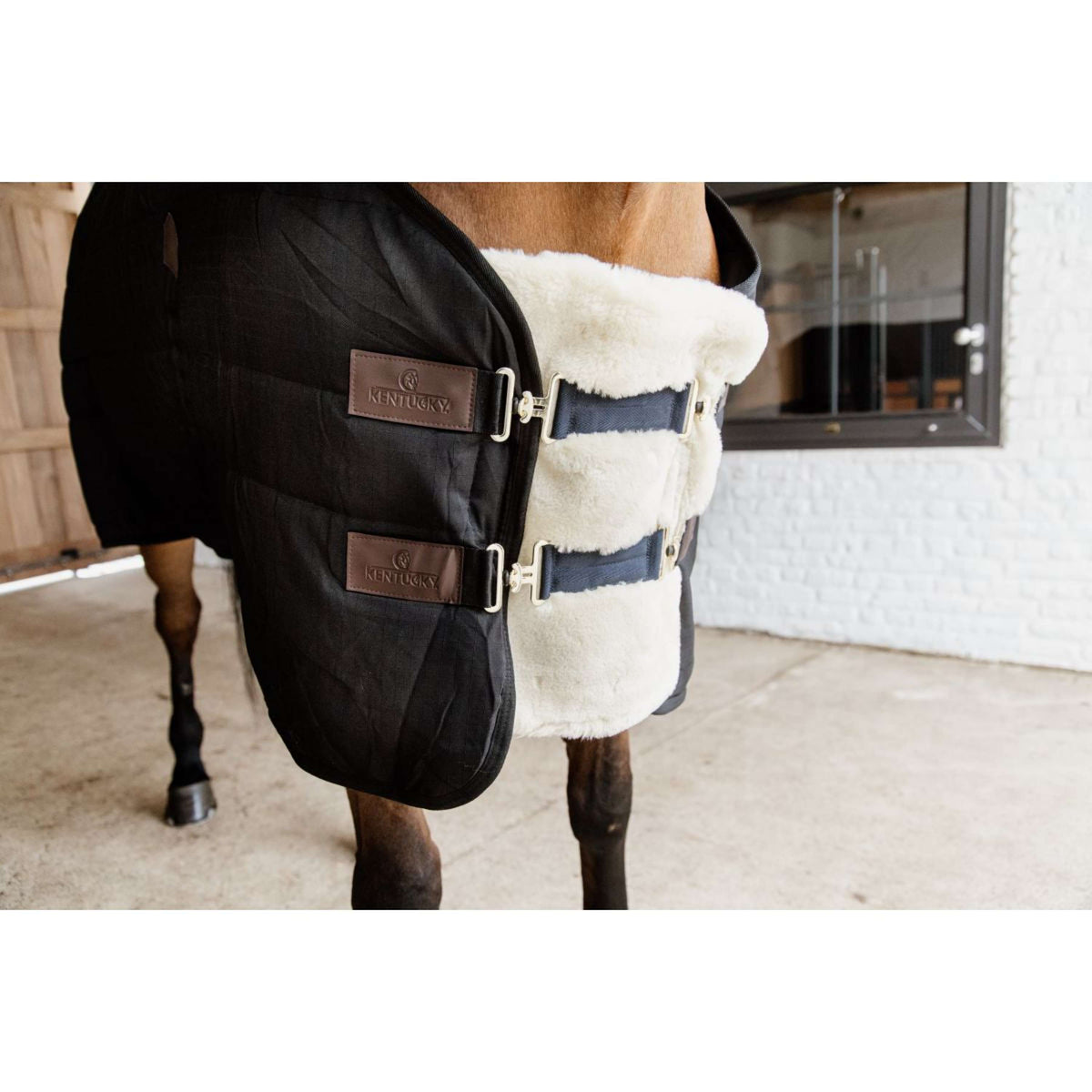 Kentucky Horsewear Estensore toracico Wol Naturale
