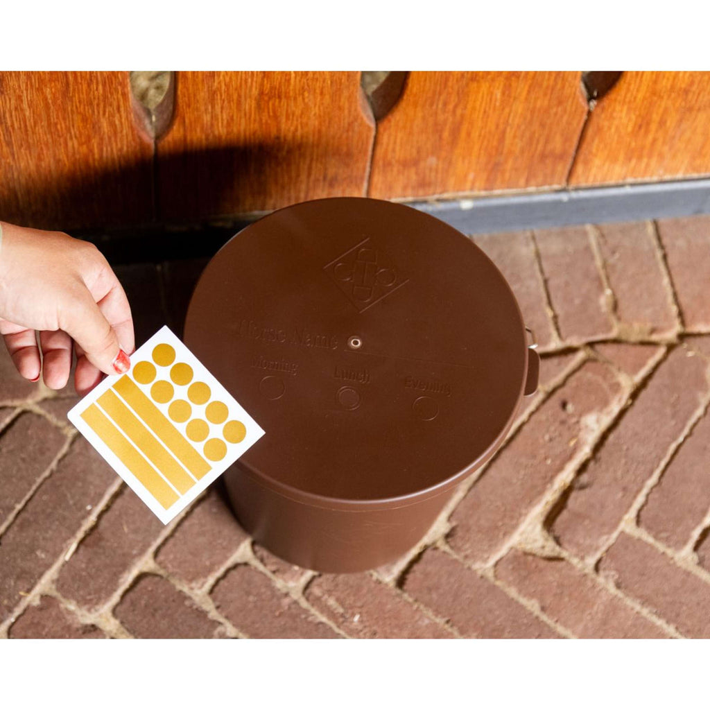 Kentucky Secchio con Coperchio Marrone