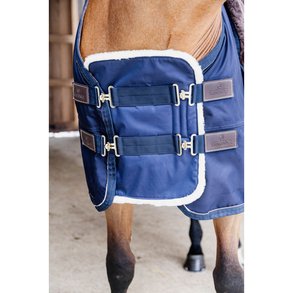 Kentucky Horsewear Estensore toracico Waterdicht 2 chiusure di accoppiamento Navy
