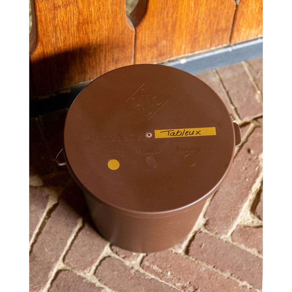 Kentucky Secchio con Coperchio Marrone