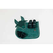 Kentucky Horsewear Stinchiere Bamboo Elastic Verde scuro