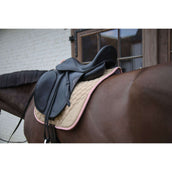 Kentucky Horsewear Sottosella Softshell Onion Quilt Dressage Beige/Rosa antico