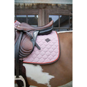Kentucky Horsewear Sottosella Onion Quilt Leather Neon saltando Lavanda