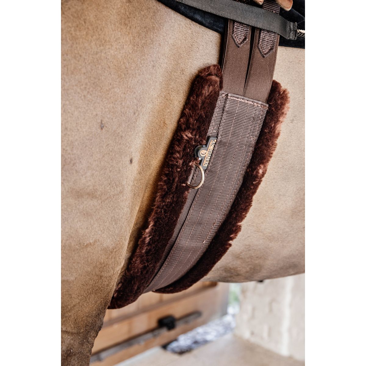 Kentucky Horsewear Sottopancia Wol Marrone